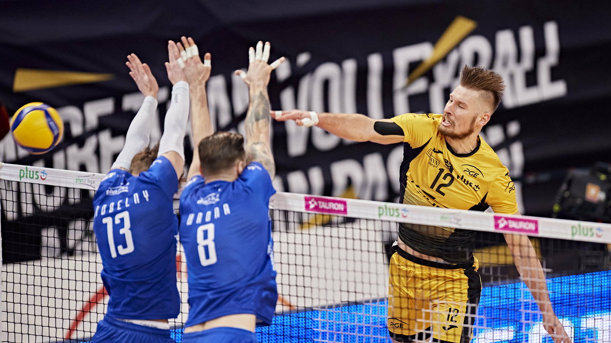 28.02.2021 MECZ PGE SKRA BELCHATOW - VERVA WARSZAWA , SIATKOWKA MEZCZYZN