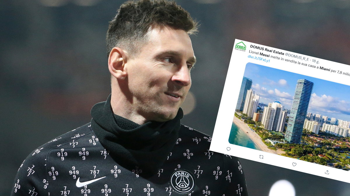 Leo Messi sprzedaje swoją posiadłość w Miami (twitter.com/DOMUS_R_E)