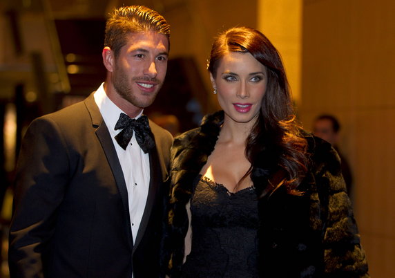 Pilar Rubio i Sergio Ramos w 2013 r.