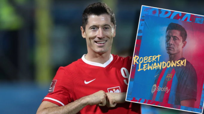 Lewandowski piłkarzem FC Barcelona!