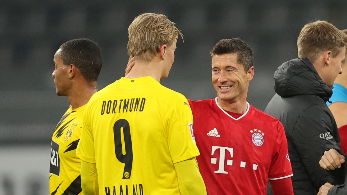 Erling Haaland i Robert Lewandowski