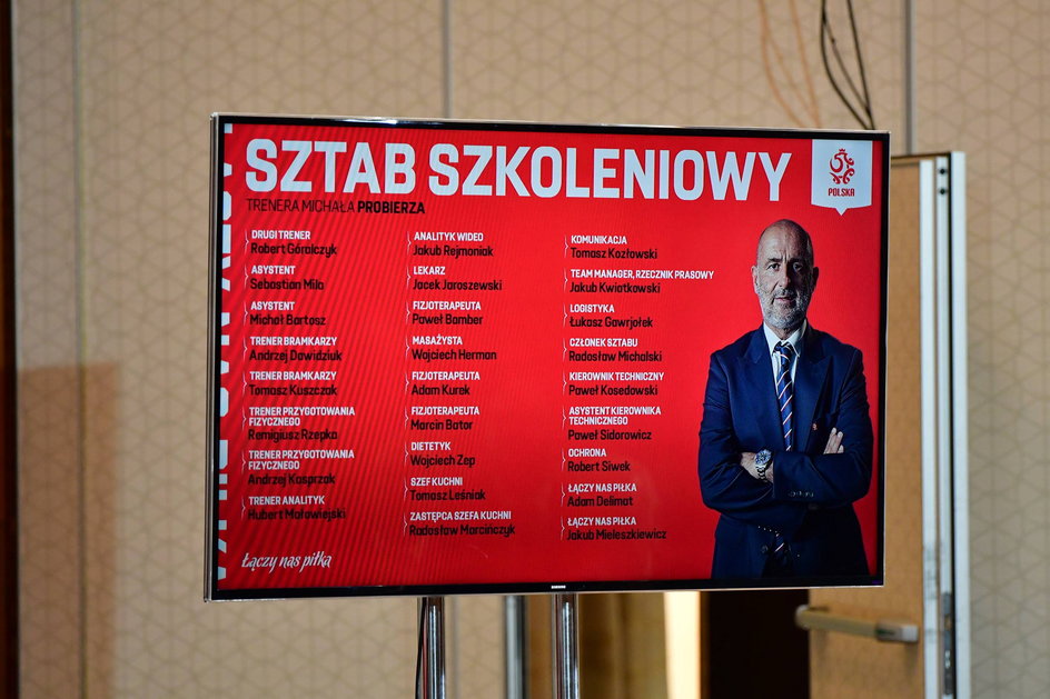 Cały sztab reprezentacji Polski