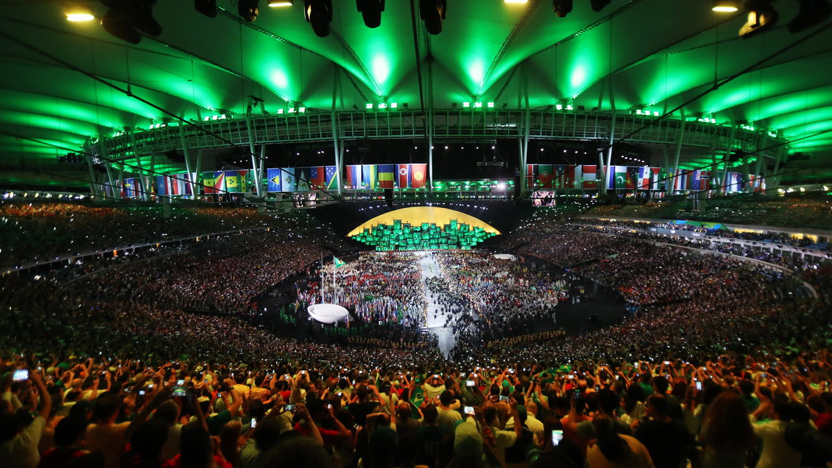 Ceremonia otwarcia igrzysk olimpijskich w Rio de Janeiro