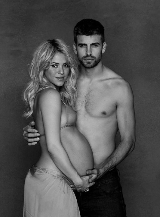 Shakira i Gerard Pique w 2013 r.