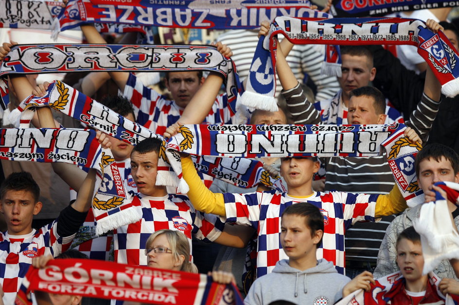 Kibice Górnika Zabrze