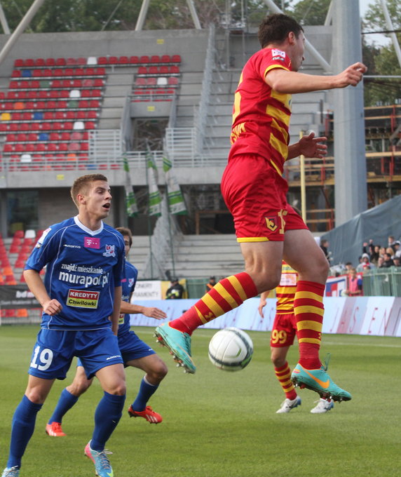 PIŁKA NOŻNA EKSTRAKLASA PODBESKIDZIE JAGIELLONIA