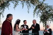 epa07633597 - TURKEY SOCCER MESUT OZIL WEDDING (Turkish President Erdogan attend Mesut Ozil's wedding)