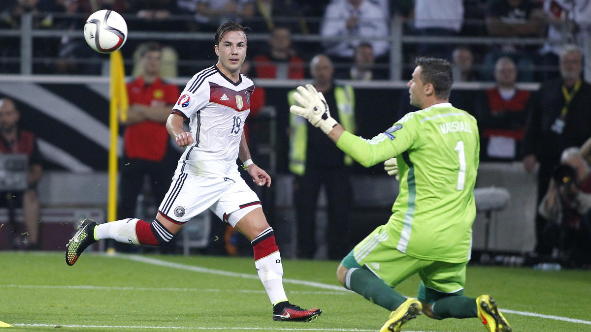 Mario Götze i David Marshall