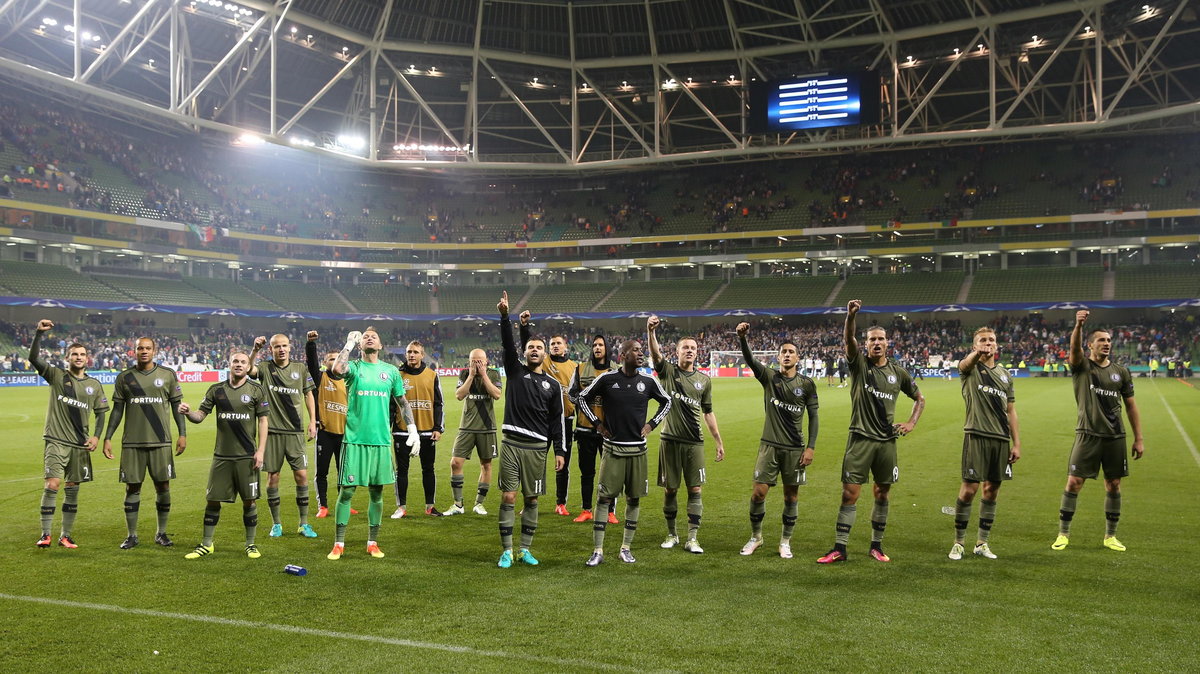 Pilka nozna. Liga Mistrzow. Dundalk FC - Legia Warszawa. 17.08.2016