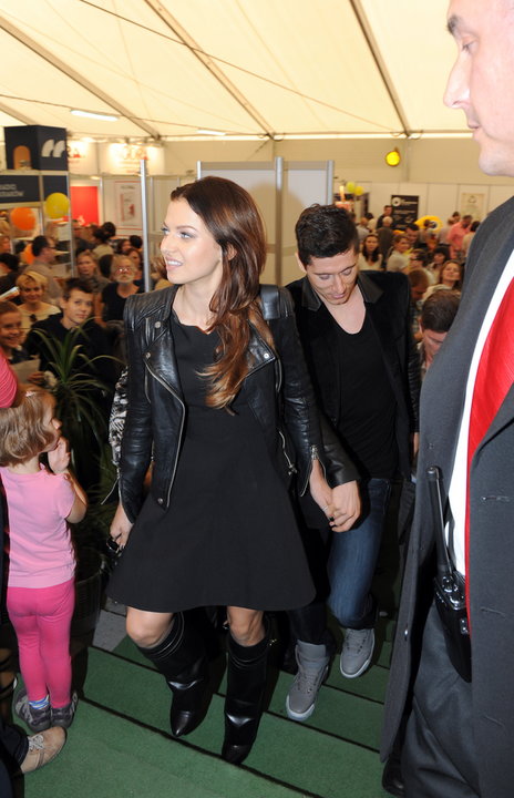 Robert Lewandowski i Anna Lewandowska