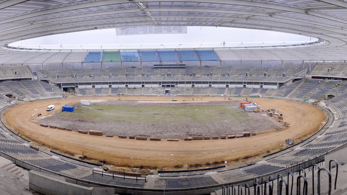 Stadion Śląski, budowa