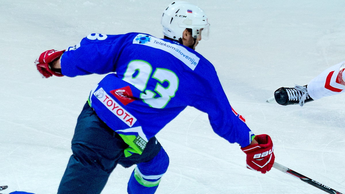 HOKEJ NA LODZIE TURNIEJ EIHC POLSKA SŁOWENIA (Maciej Kruczek Gregor Koblar)