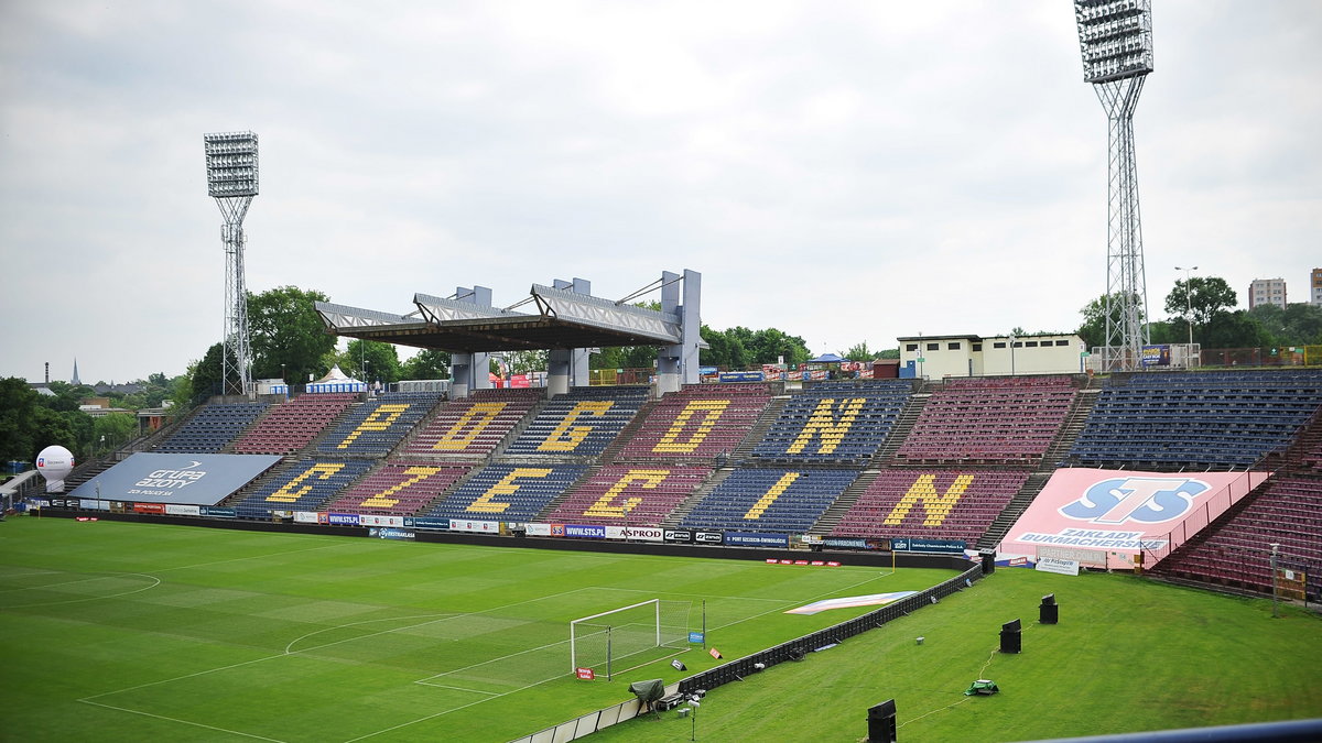 Stadion Pogoni Szczecin przed przebudową