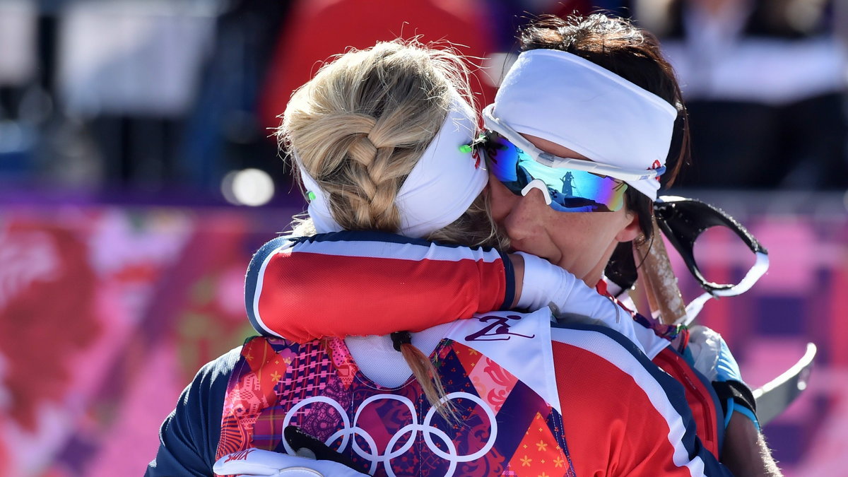 Therese Johaug i Marit Bjoergen