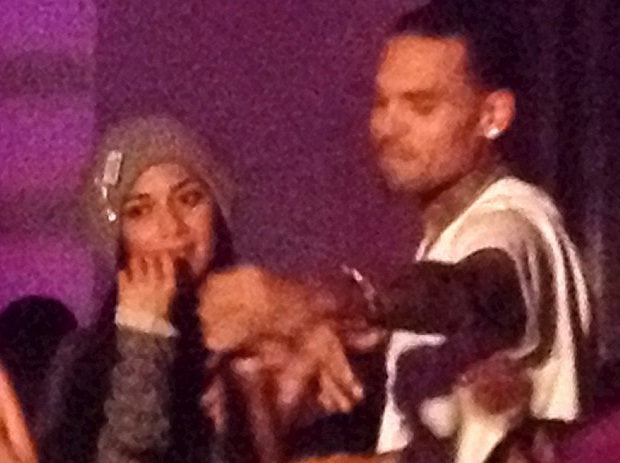 Nicole Scherzinger i Chris Brown