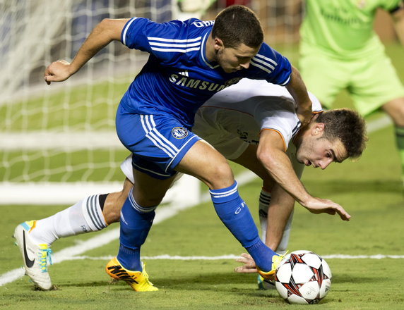 Daniel Carvajal i  Eden Hazard 