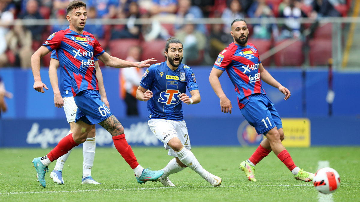 Lech Poznań - Raków Częstochowa w finale Pucharu Polski