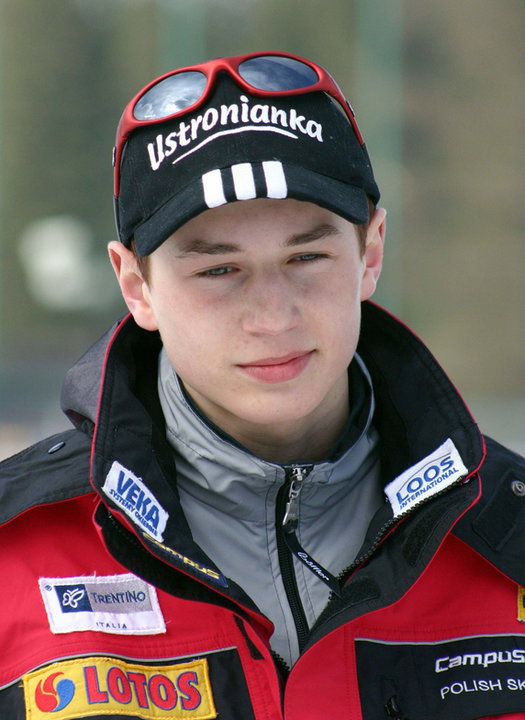 Kamil Stoch w marcu 2004 r.