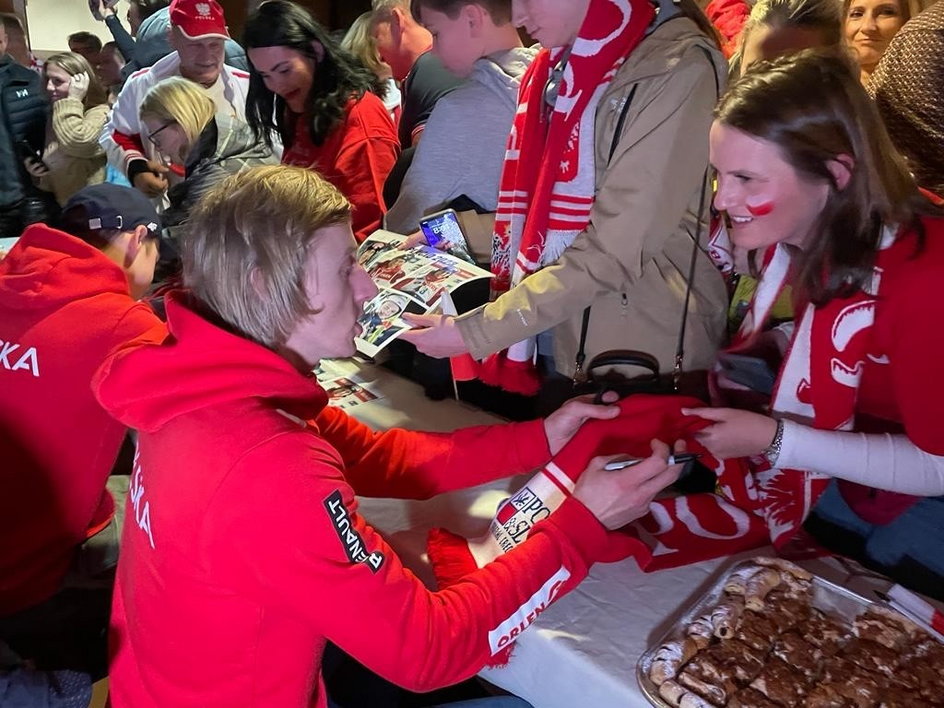 Spotkanie skoczków z Polonią