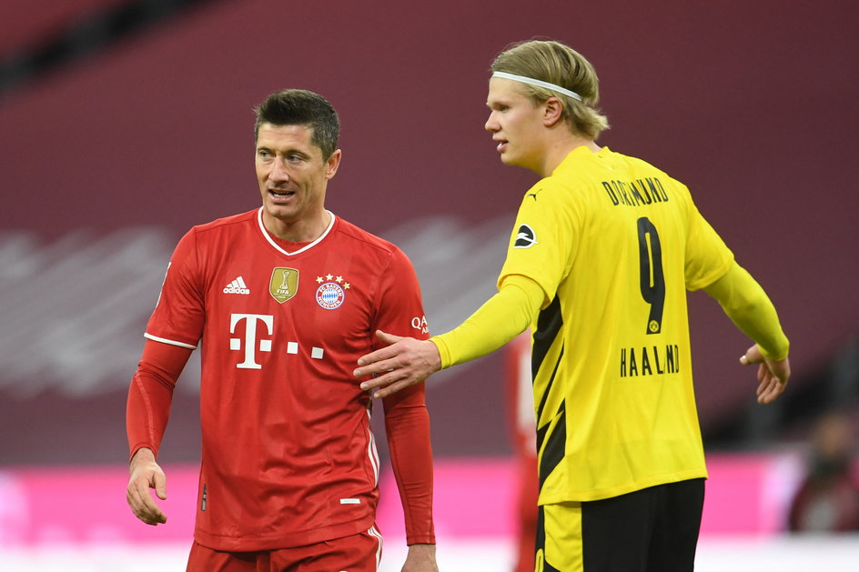 Robert Lewandowski i Erling Haaland