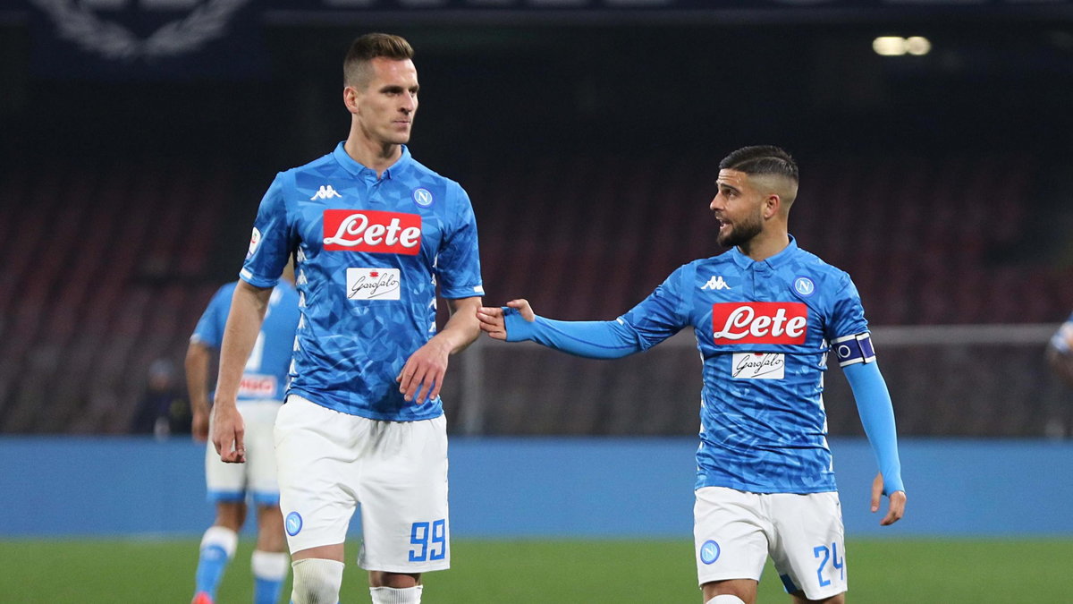 Arkadiusz Milik i Lorenzo Insigne nie potrafili pokonać bramkarza Torino