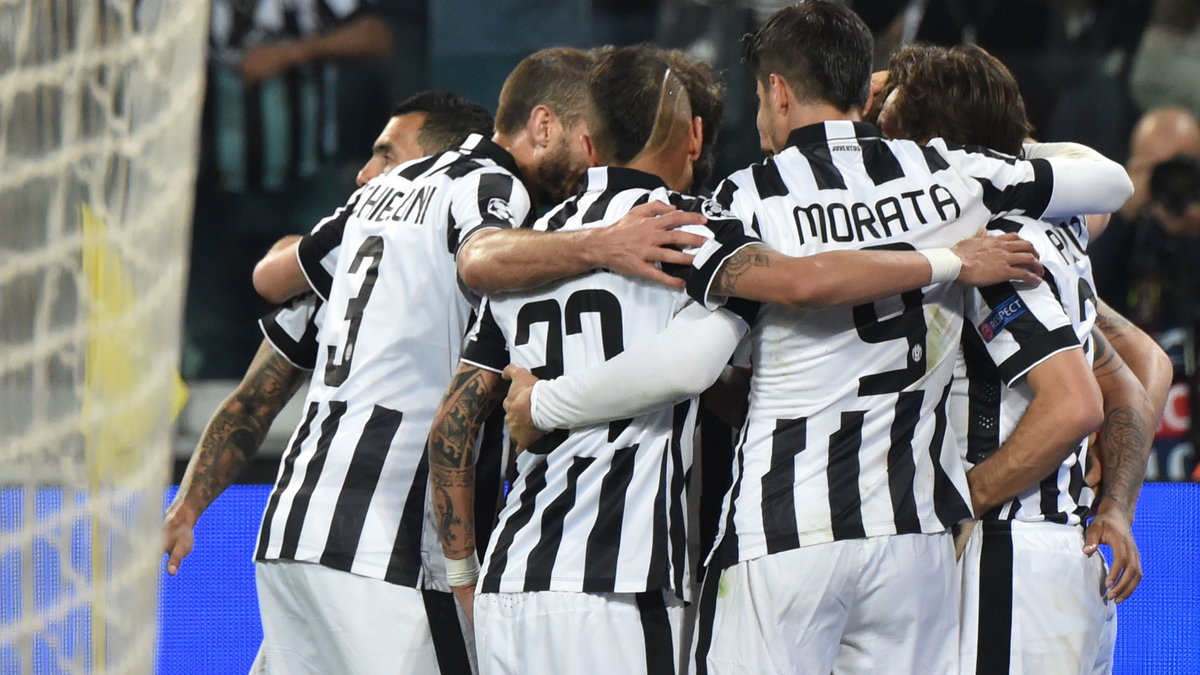 Radość piłkarzy Juventusu