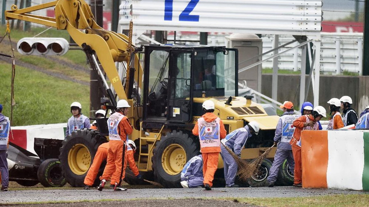 "Auta F1 nie są przystosowane do uderzania w traktory"