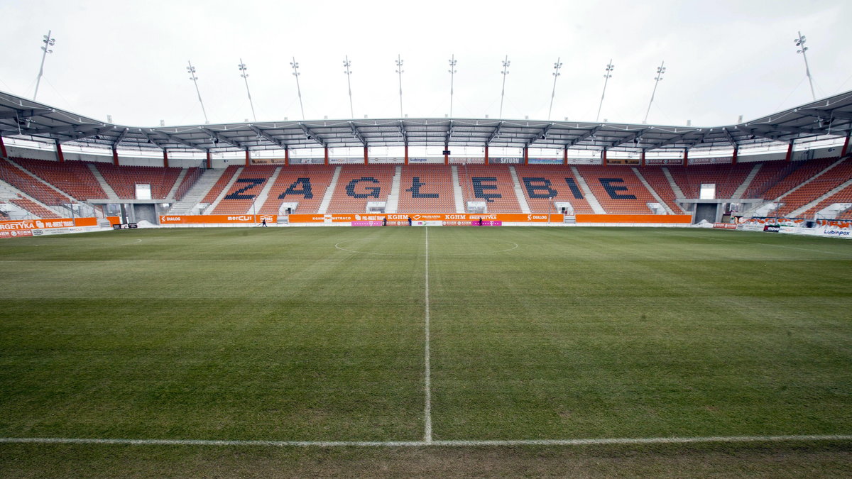 Lubin, stadion, widok