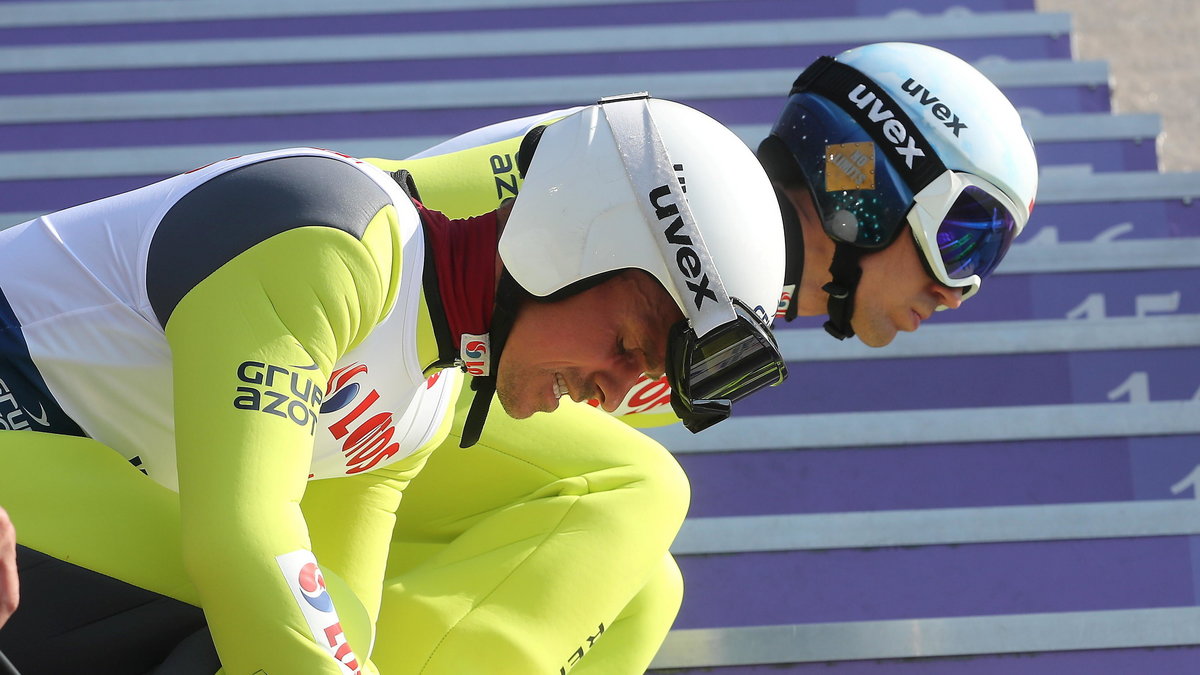 Piotr Żyła i Kamil Stoch