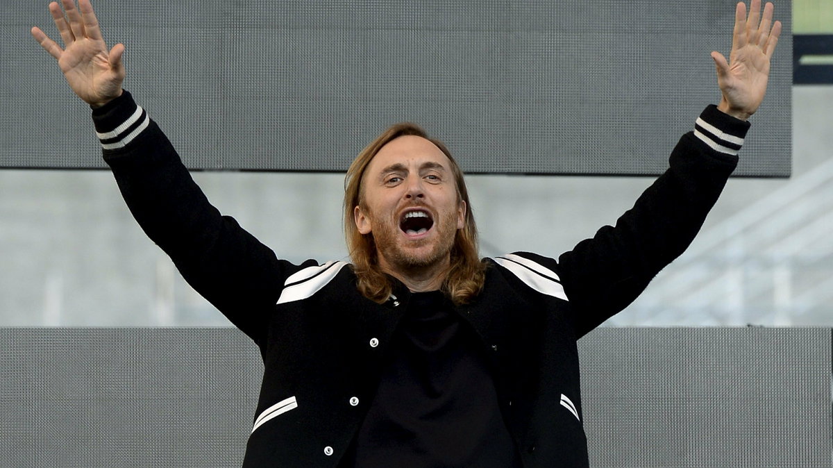 French disc jockey David Guetta performs during the 2015 Wango Tango concert at the StubHub Center in Carson