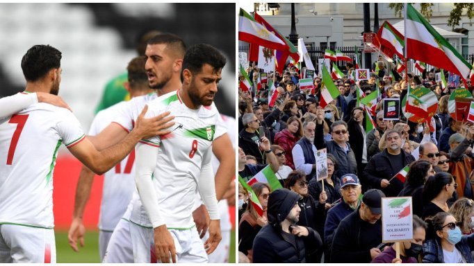 Reprezentacja Iranu, Protesty Irańczyków
