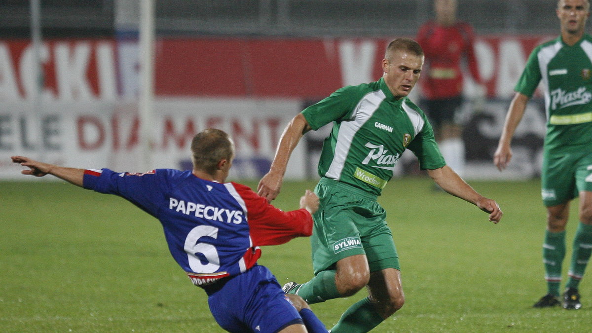 PIŁKA NOŻNA EKSTRAKLASA GÓRNIK ZABRZE ŚLĄSK WROCŁAW