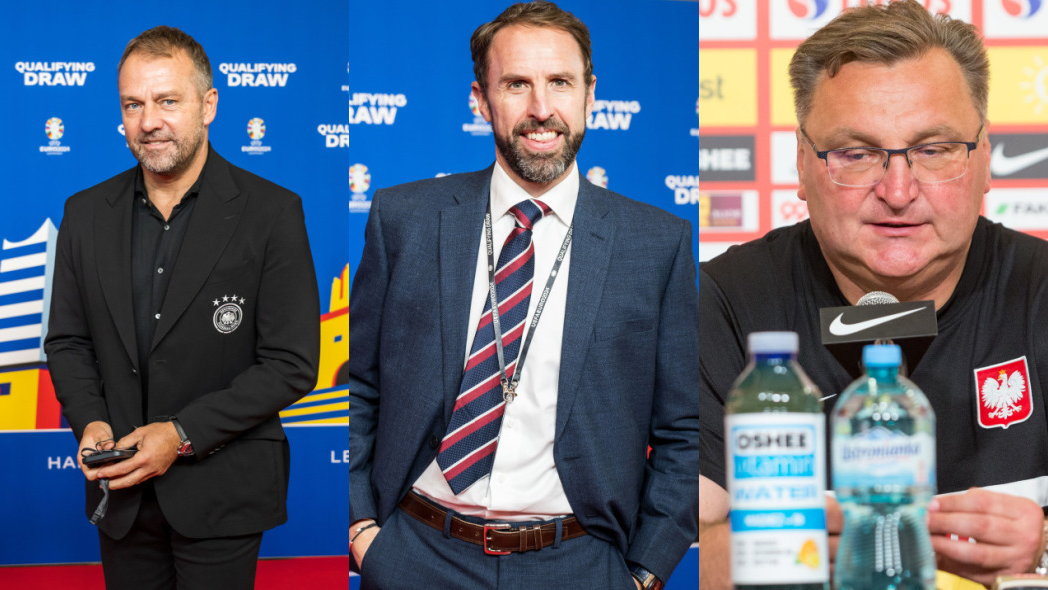 Hansi Flick (z lewej) i Gareth Southgate (w środku) zarabiają najwięcej