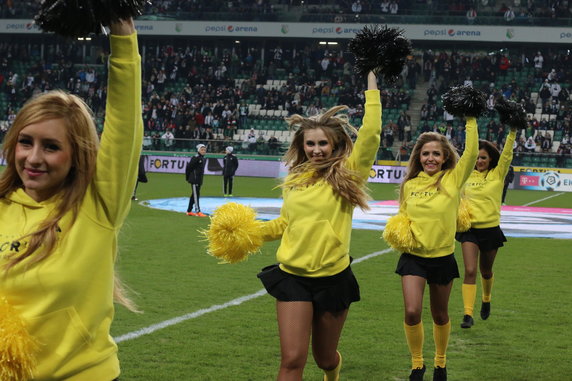 Piękne cheerleaderki Legii Warszawa