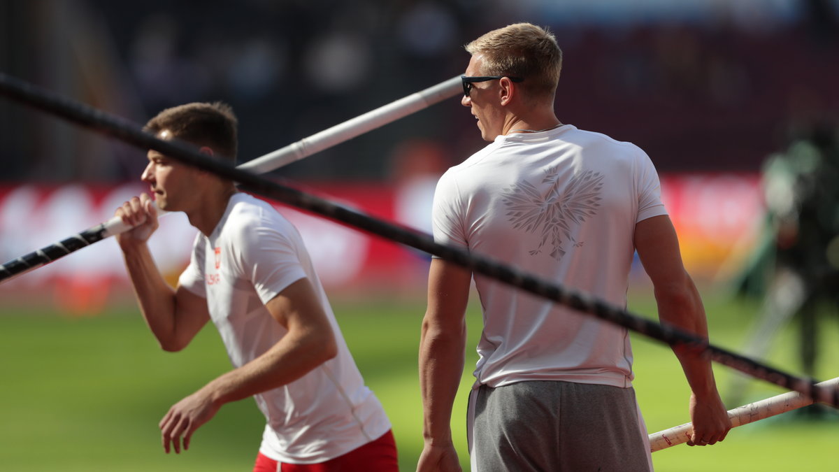 Paweł Wojciechowski (po lewej) i Piotr Lisek