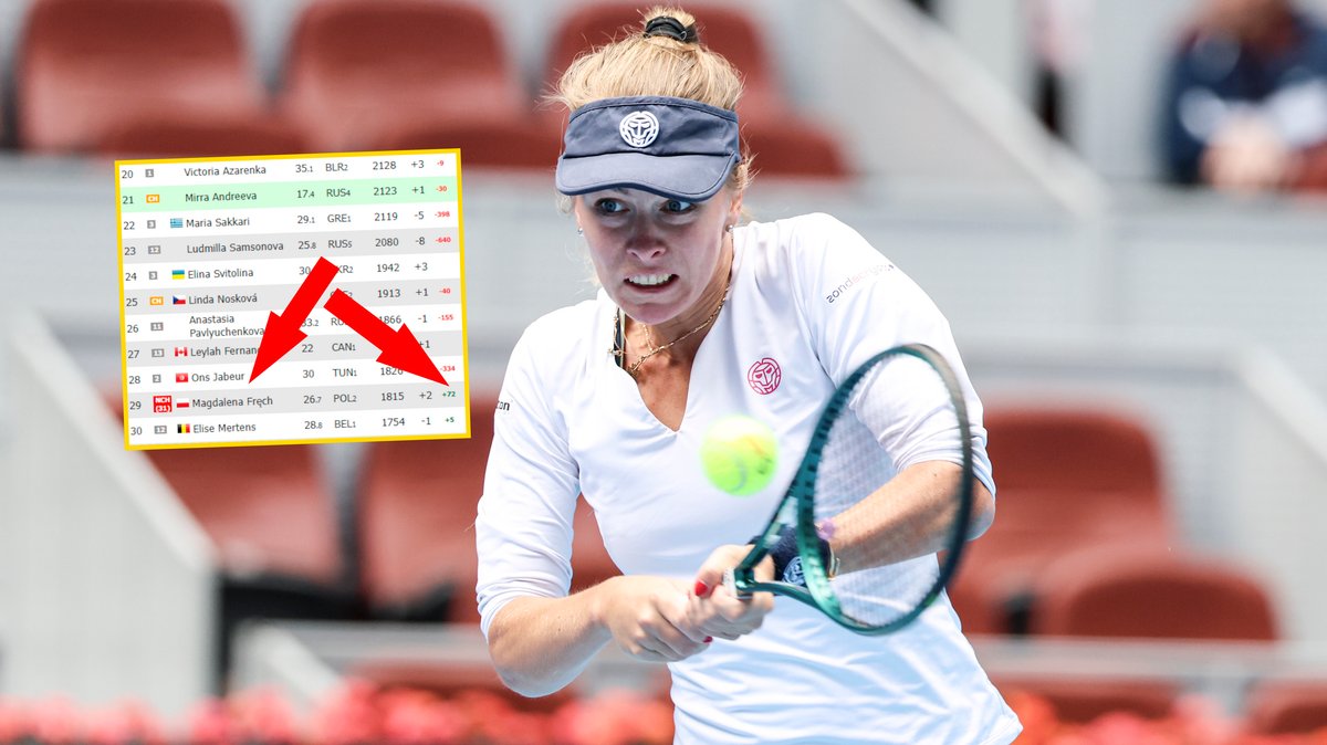 Magdalena Fręch i ranking WTA (live-tennis.eu)