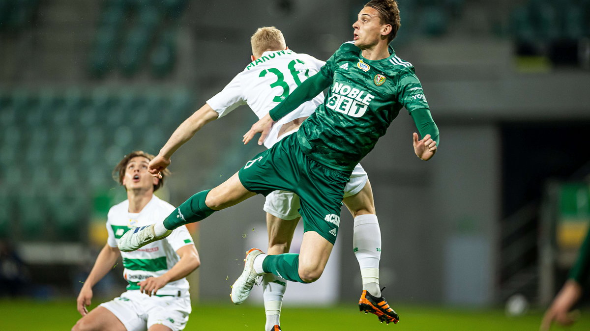 Rafał Makowski (Śląsk Wrocław) i Tomasz Makowski (Lechia Gdańsk)