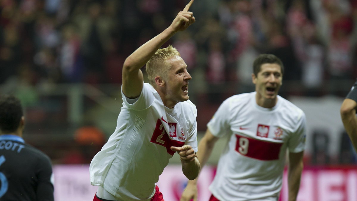 Kamil Glik i Robert Lewandowski