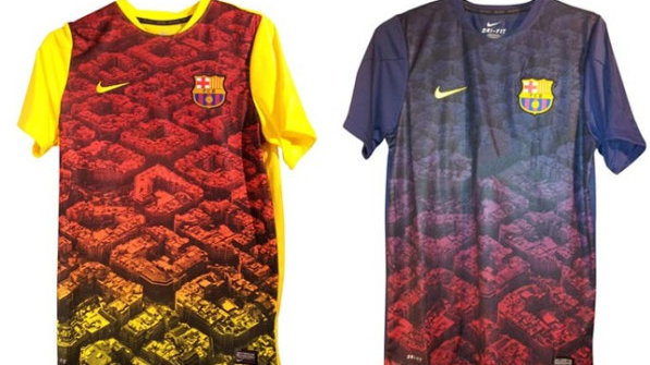 Koszulki treningowe FC Barcelona