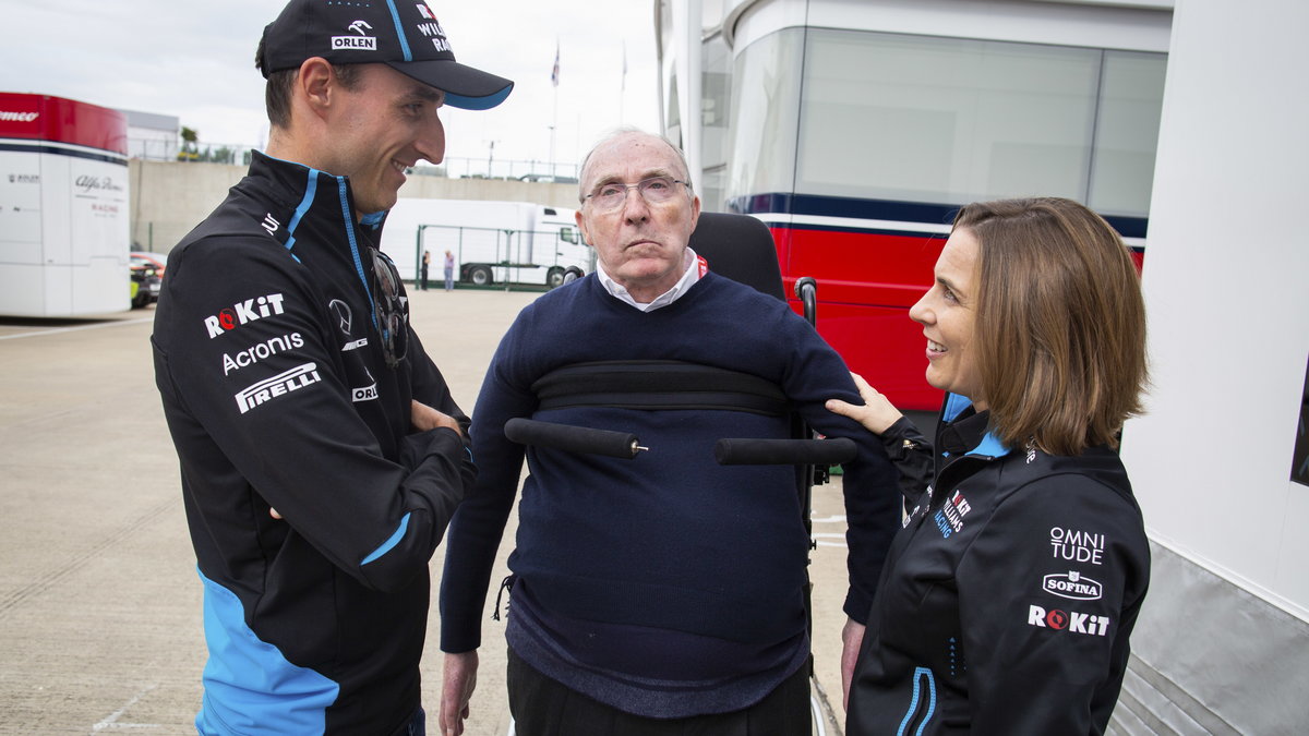 Robert Kubica, Frank Williams i Claire Williams