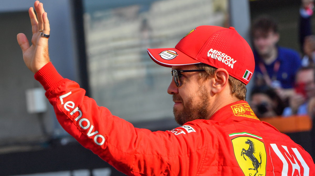 Sebastian Vettel mówi "do widzenia"