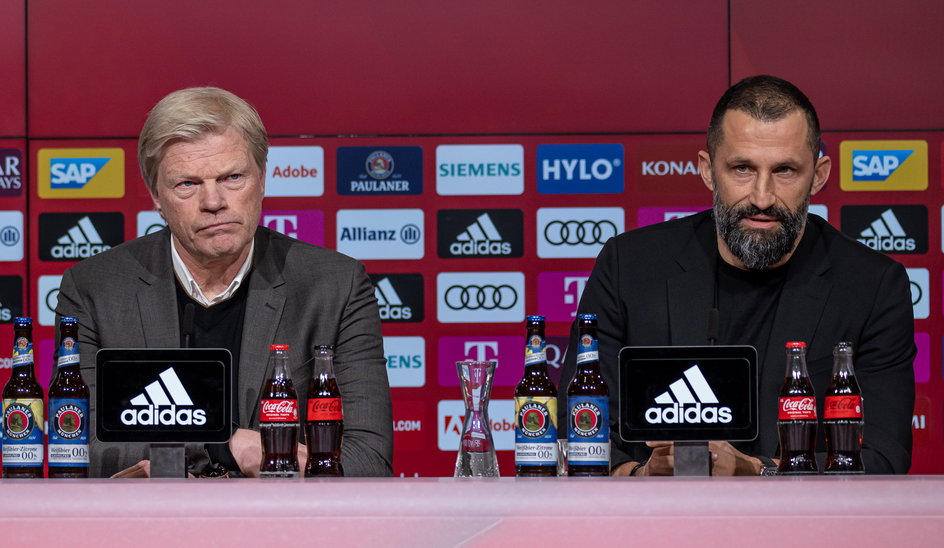 Oliver Kahn i Hasan Salihamidzic. Obaj po sezonie 22/23 stracili pracę na wysokich stanowiskach w Bayernie Monachium