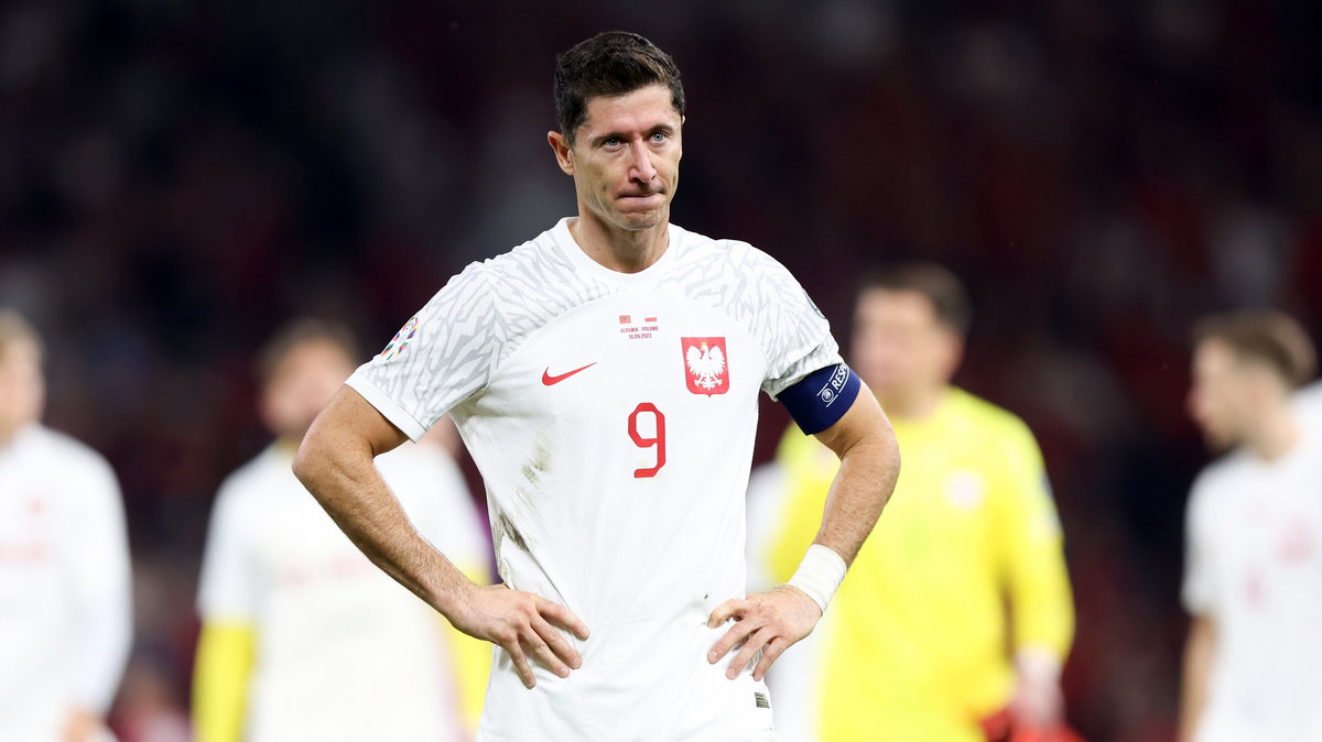 Robert Lewandowski kompletnie zawiódł w meczu z Albanią