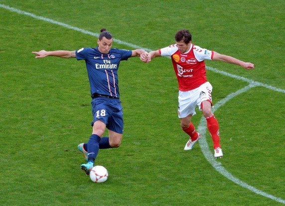 Zlatan Ibrahimović i Grzegorz Krychowiak