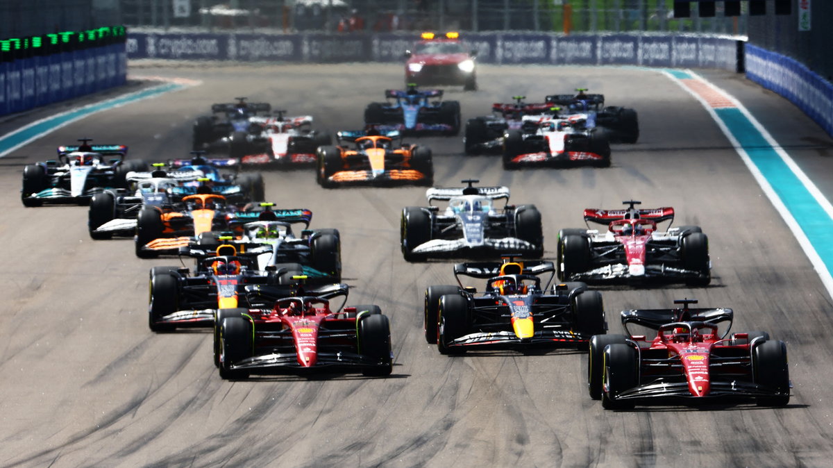 Start Grand Prix Formuły 1