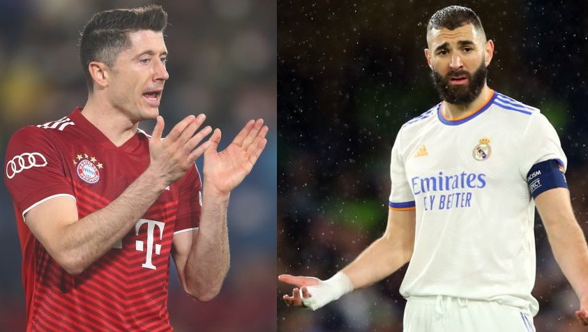 Robert Lewandowski i Karim Benzema