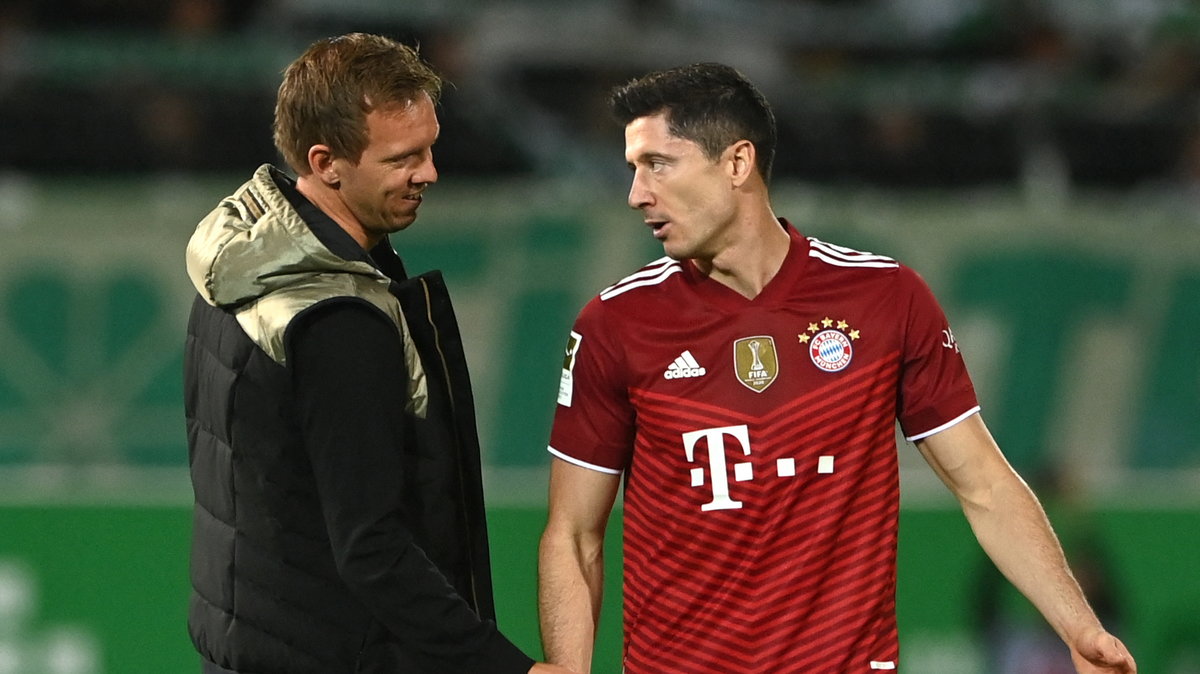 Julian Nagelsmann i Robert Lewandowski 