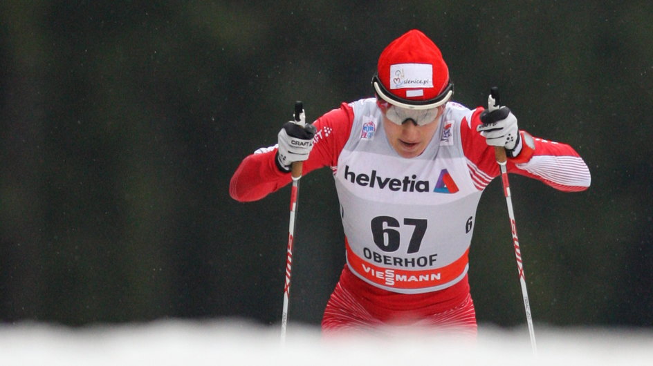 Sylwia Jaśkowiec na podium w prologu Tour de Ski