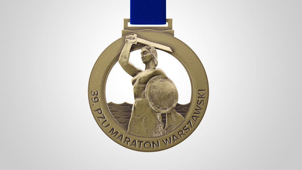 Medal 39. PZU Maratonu Warszawskiego