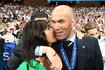 Zinedine Zidane z żoną Veronique